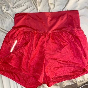High rise premium run shorts - medium